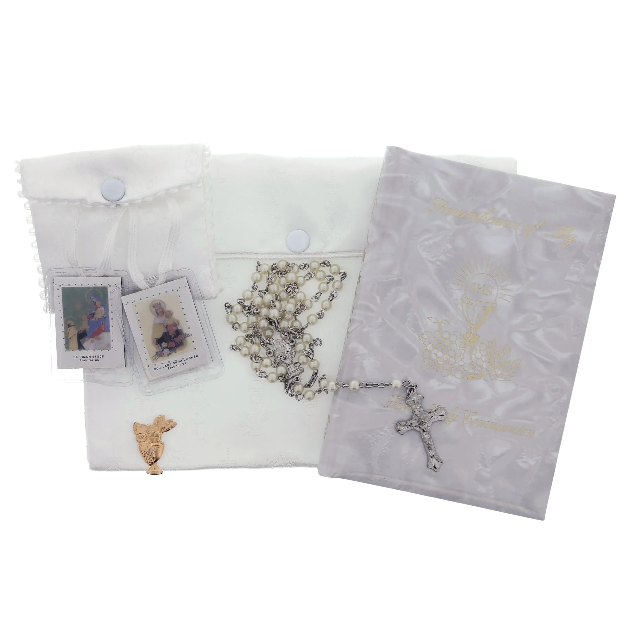 Marian Mass Book Deluxe Purse First Communion Set - Image 2