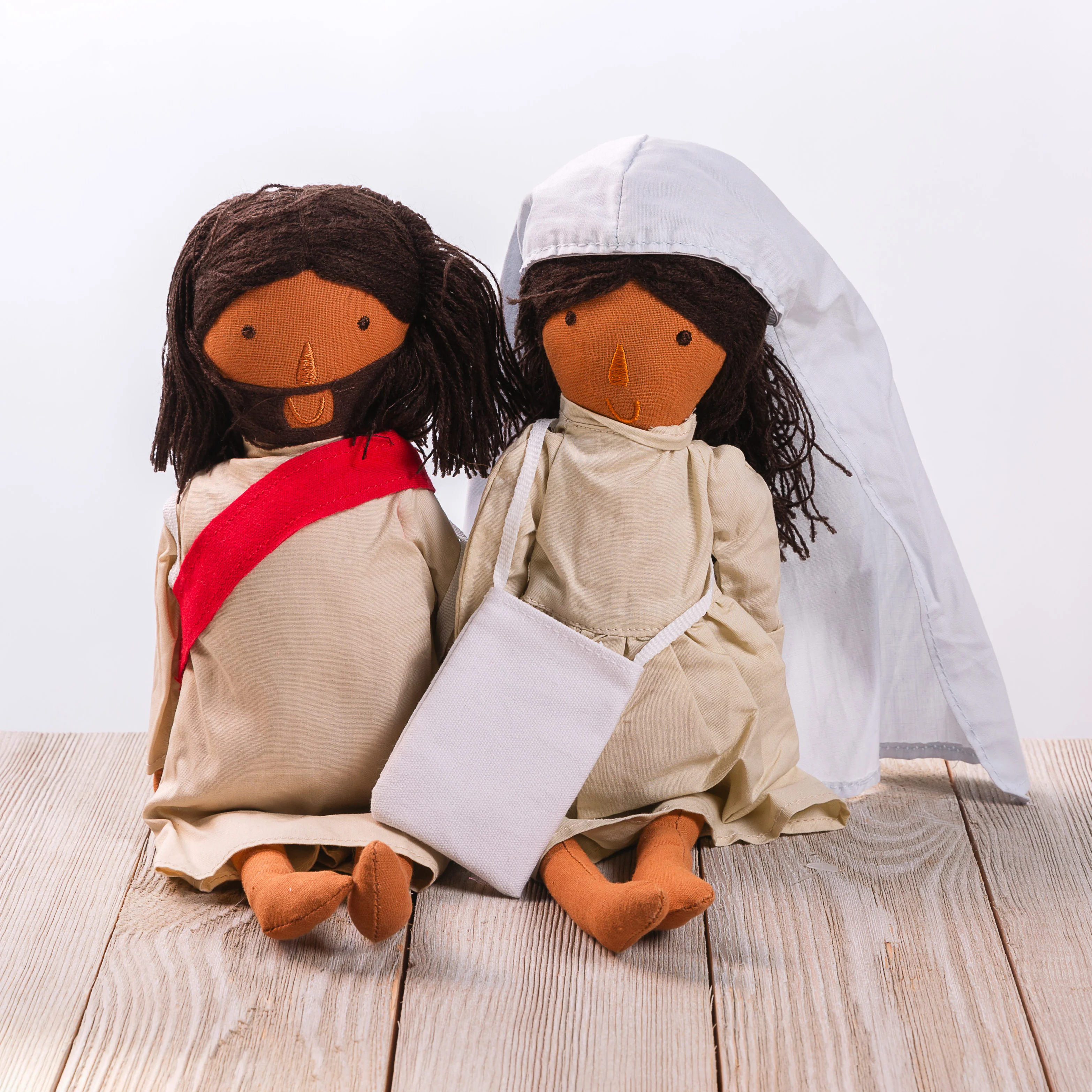 Mary & Jesus Doll Set - From Be A Heart