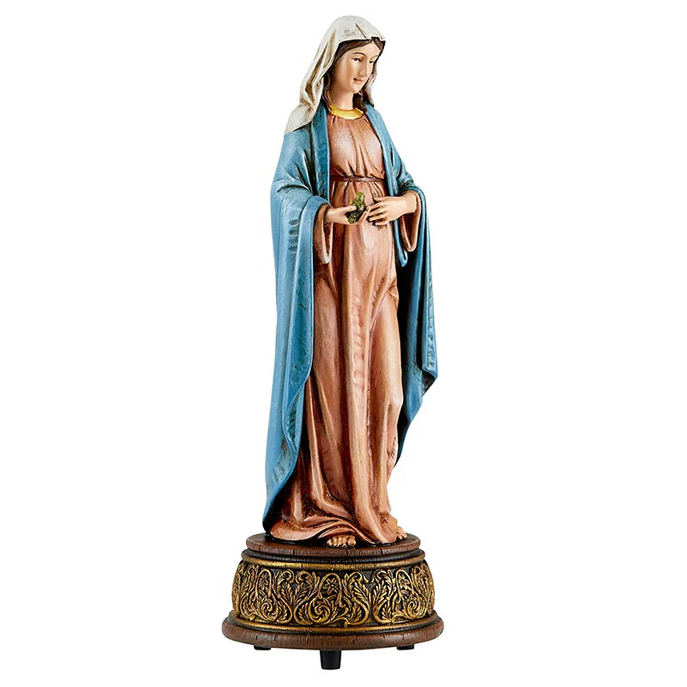 Mary Mother Of God Music Box - 9" - Image 4