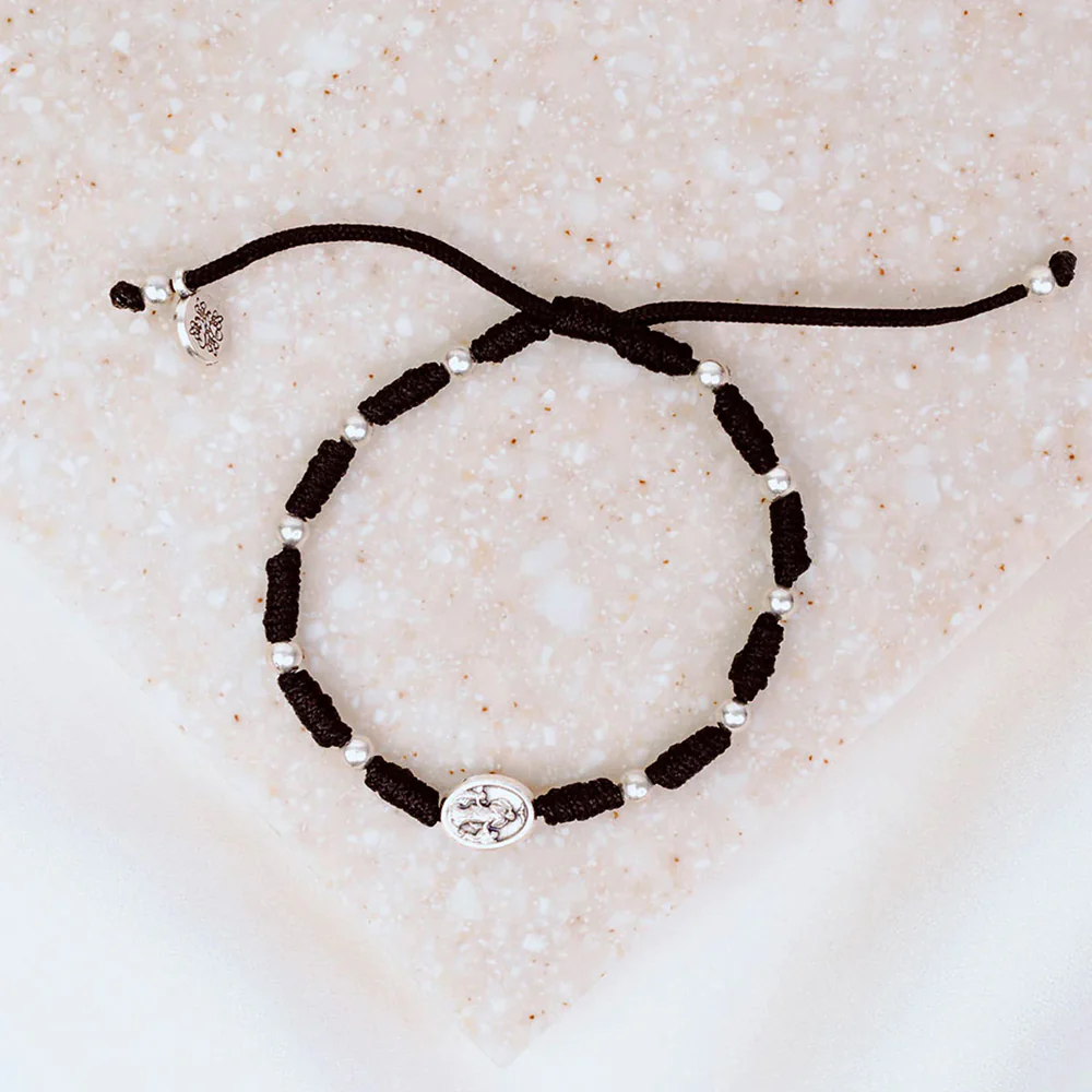 Mary Undoer of Knots Corded Bracelet - Image 5
