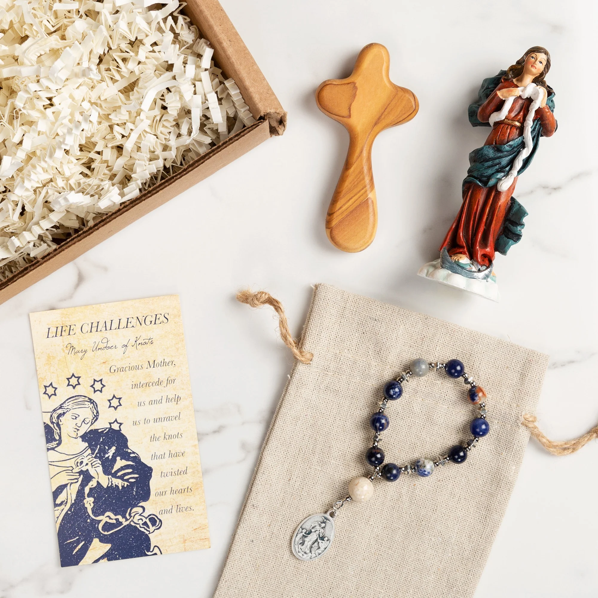 Mary Undoer of Knots Healing Box - Image 2