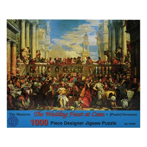 Masters Series Wedding Feast at Cana 1000 Piece Puzzle - Image 2