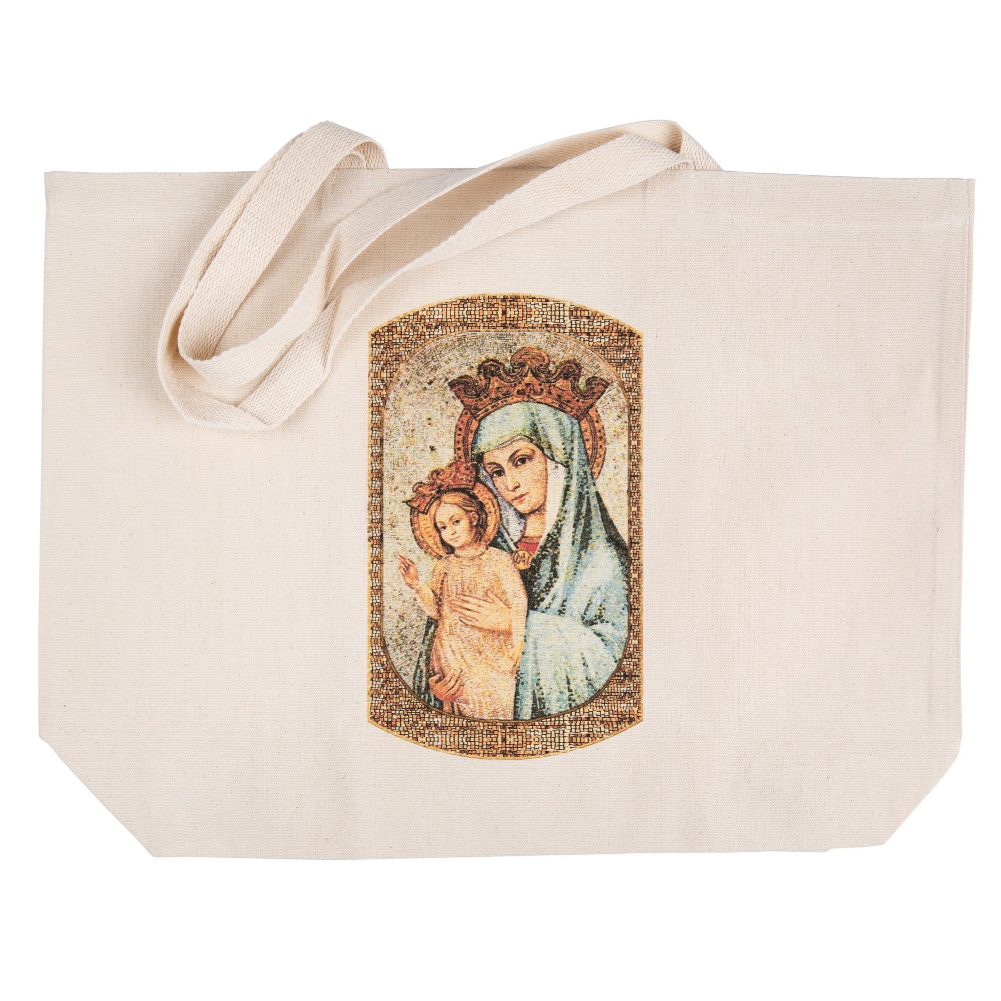 Mater Ecclesiae Mosaic Canvas Tote - Image 2