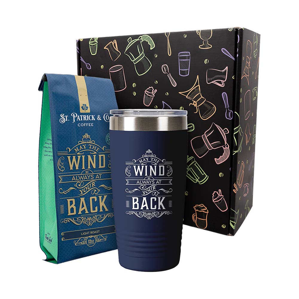 May The Wind Be At Your Back Coffee & Tumbler Gift Set