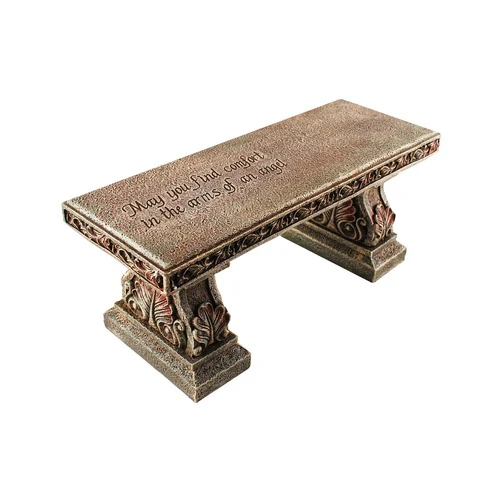May You Find Comfort Mini Garden Bench 6"