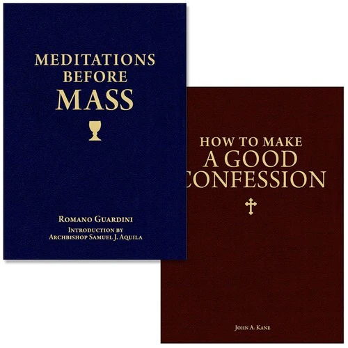Meditations Before Mass & How to Make a Good Confession (2 Book Set)