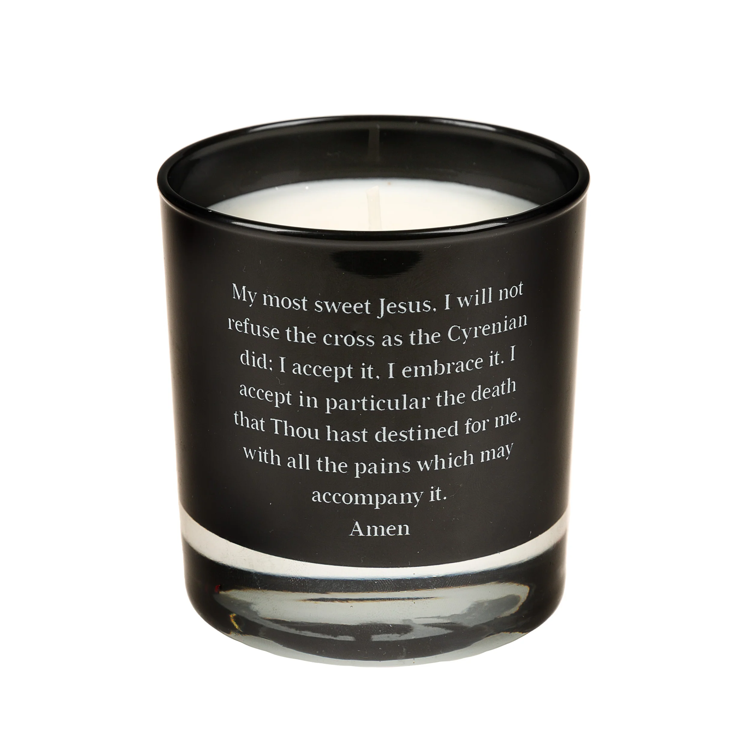 Memento Mori Candle - Black - Image 4