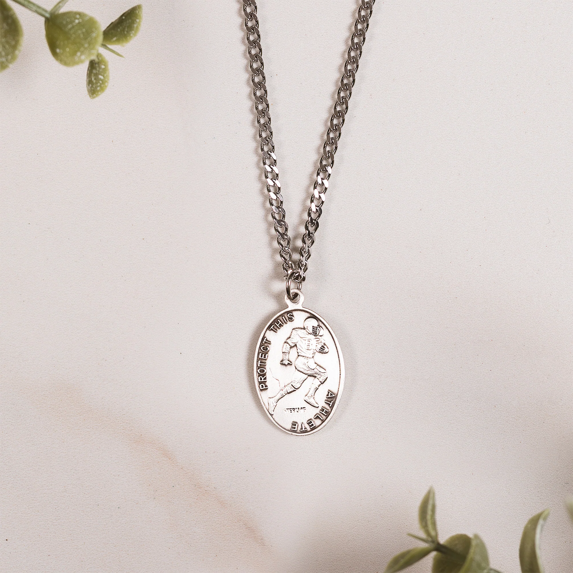 Men & Boys St. Sebastian Patron of Athletes Necklace - Multiple Sports - Image 14