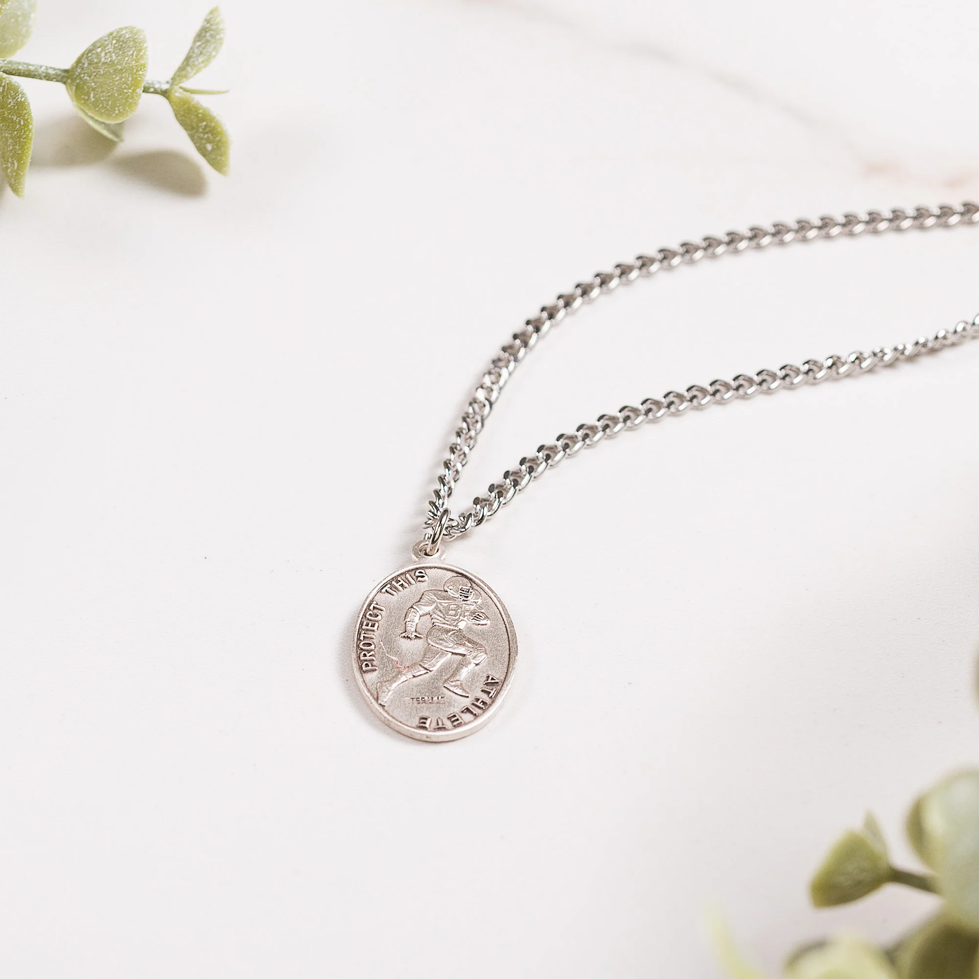 Men & Boys St. Sebastian Patron of Athletes Necklace - Multiple Sports - Image 15