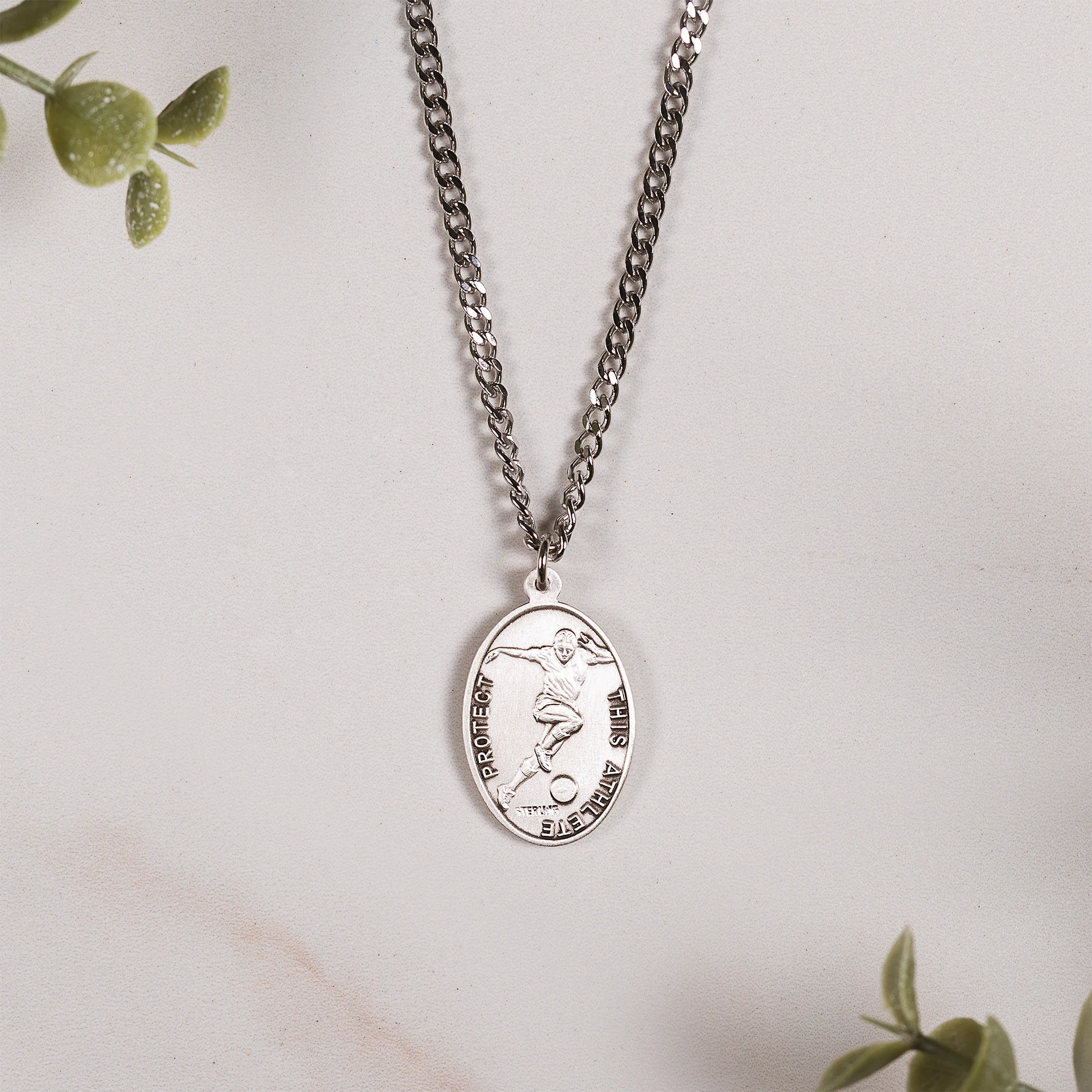 Men & Boys St. Sebastian Patron of Athletes Necklace - Multiple Sports - Image 19