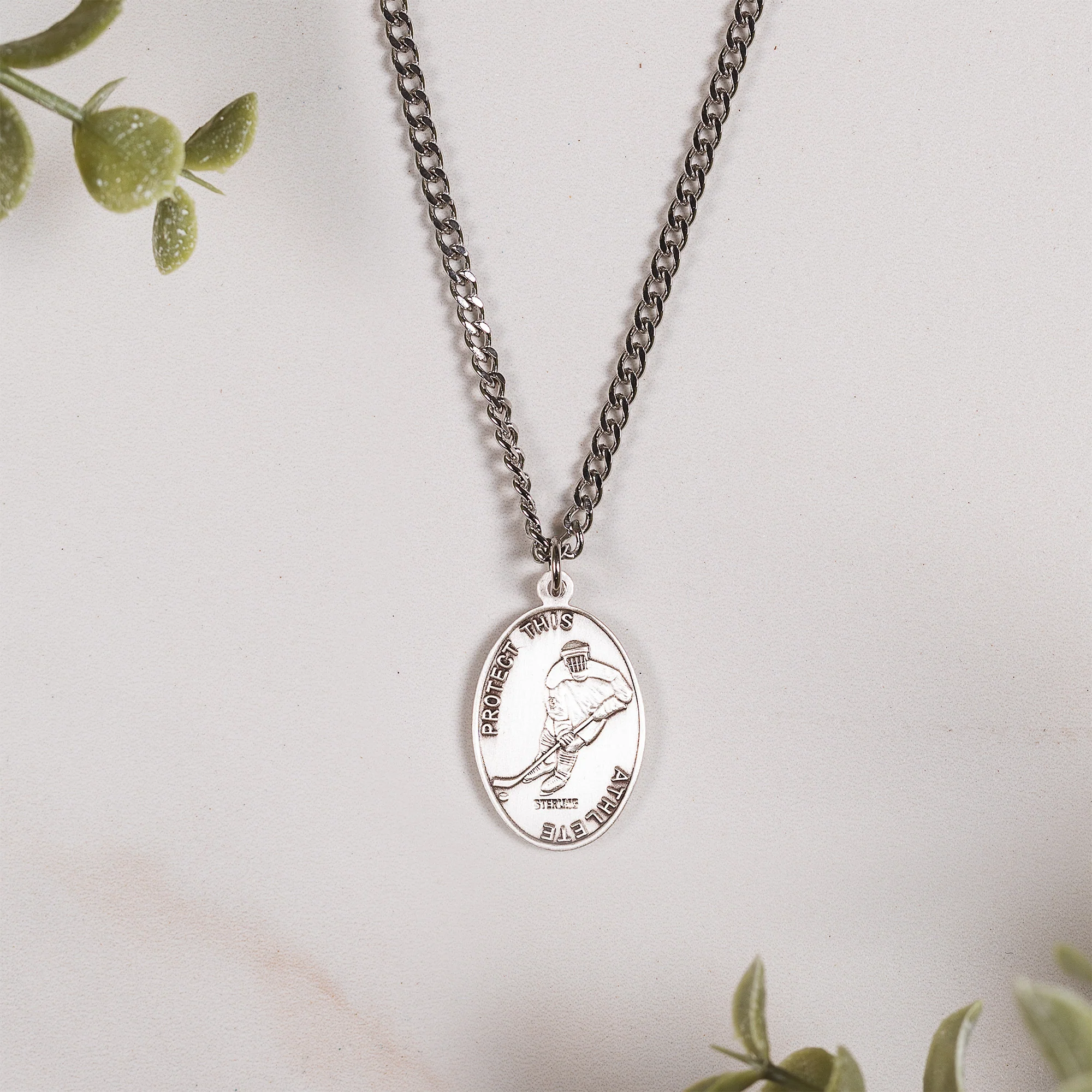 Men & Boys St. Sebastian Patron of Athletes Necklace - Multiple Sports - Image 5