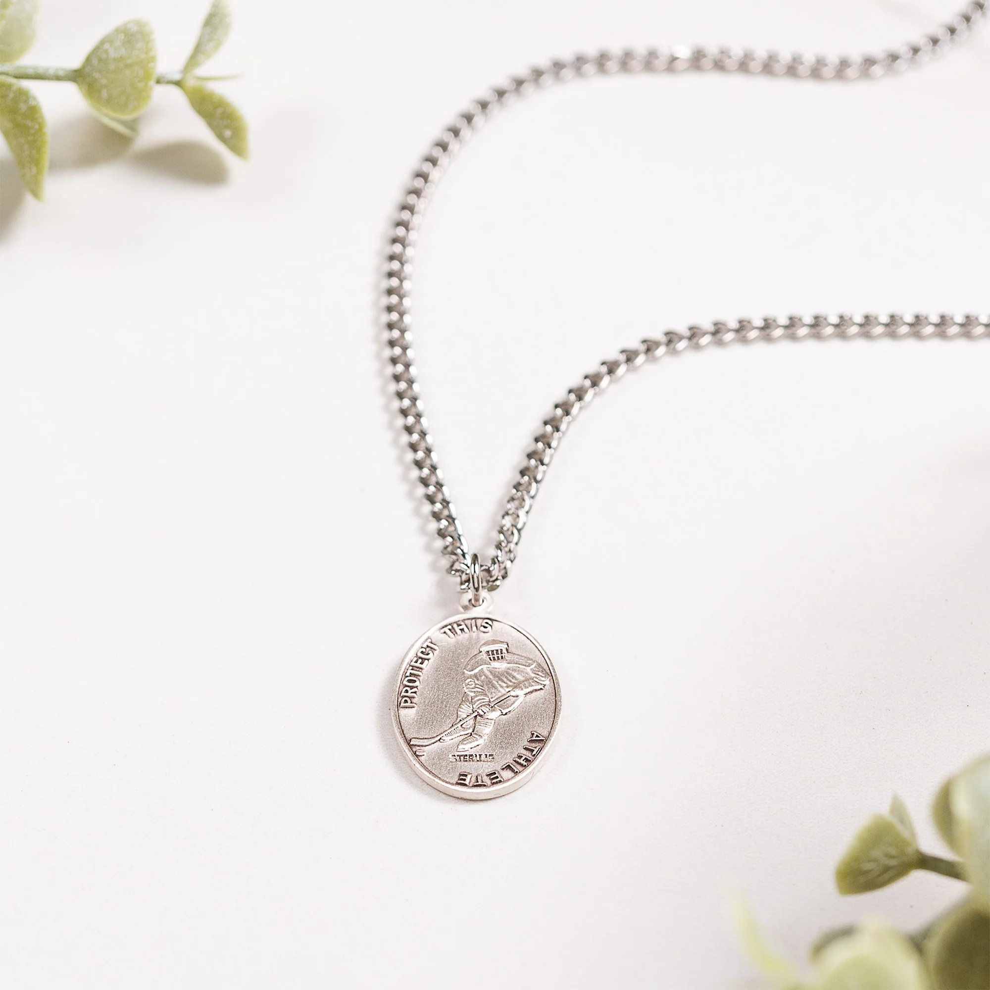 Men & Boys St. Sebastian Patron of Athletes Necklace - Multiple Sports - Image 6