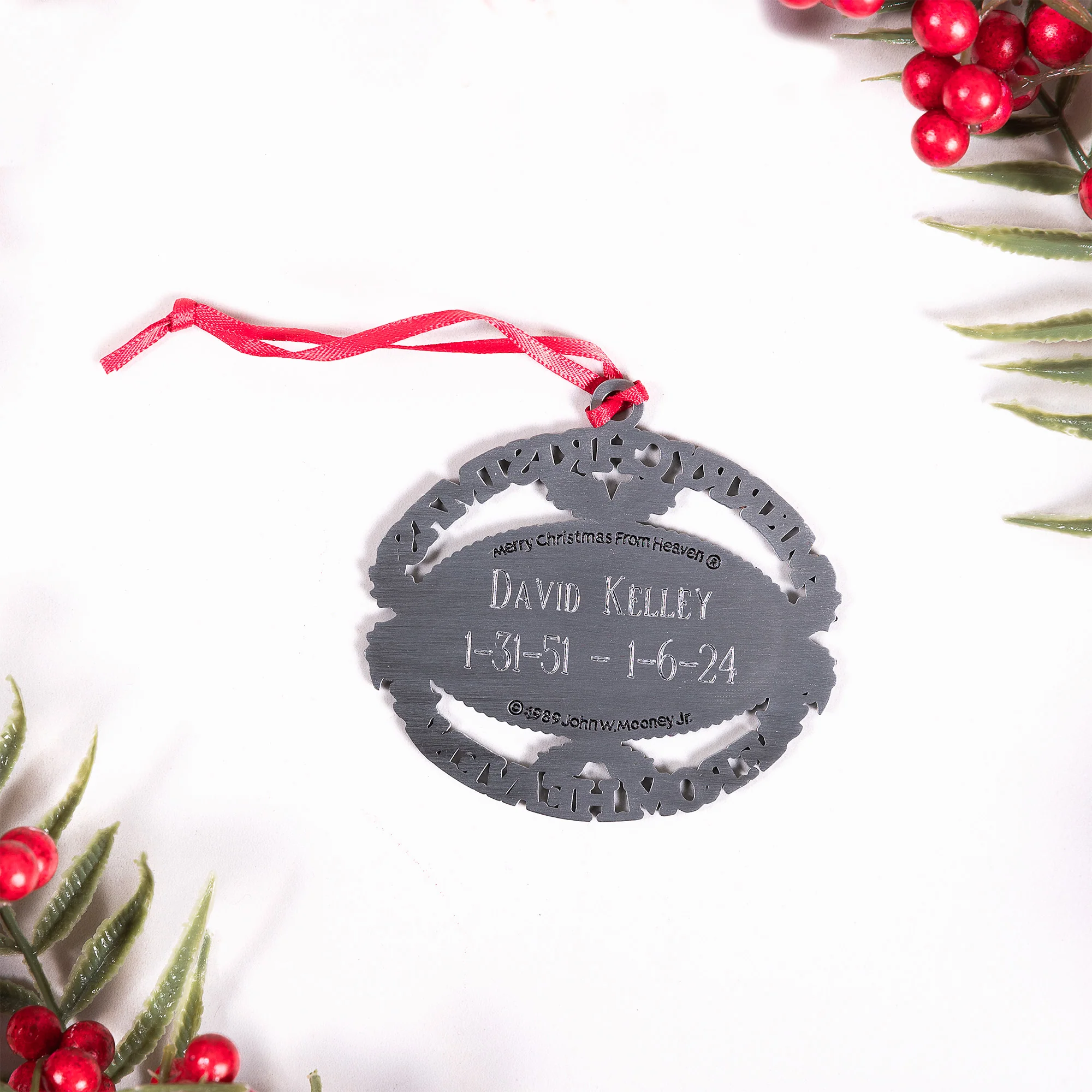 Merry Christmas From Heaven Ornament and Bookmark - Image 4