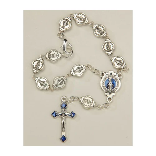 Metal Miraculous Auto Rosary - Image 2
