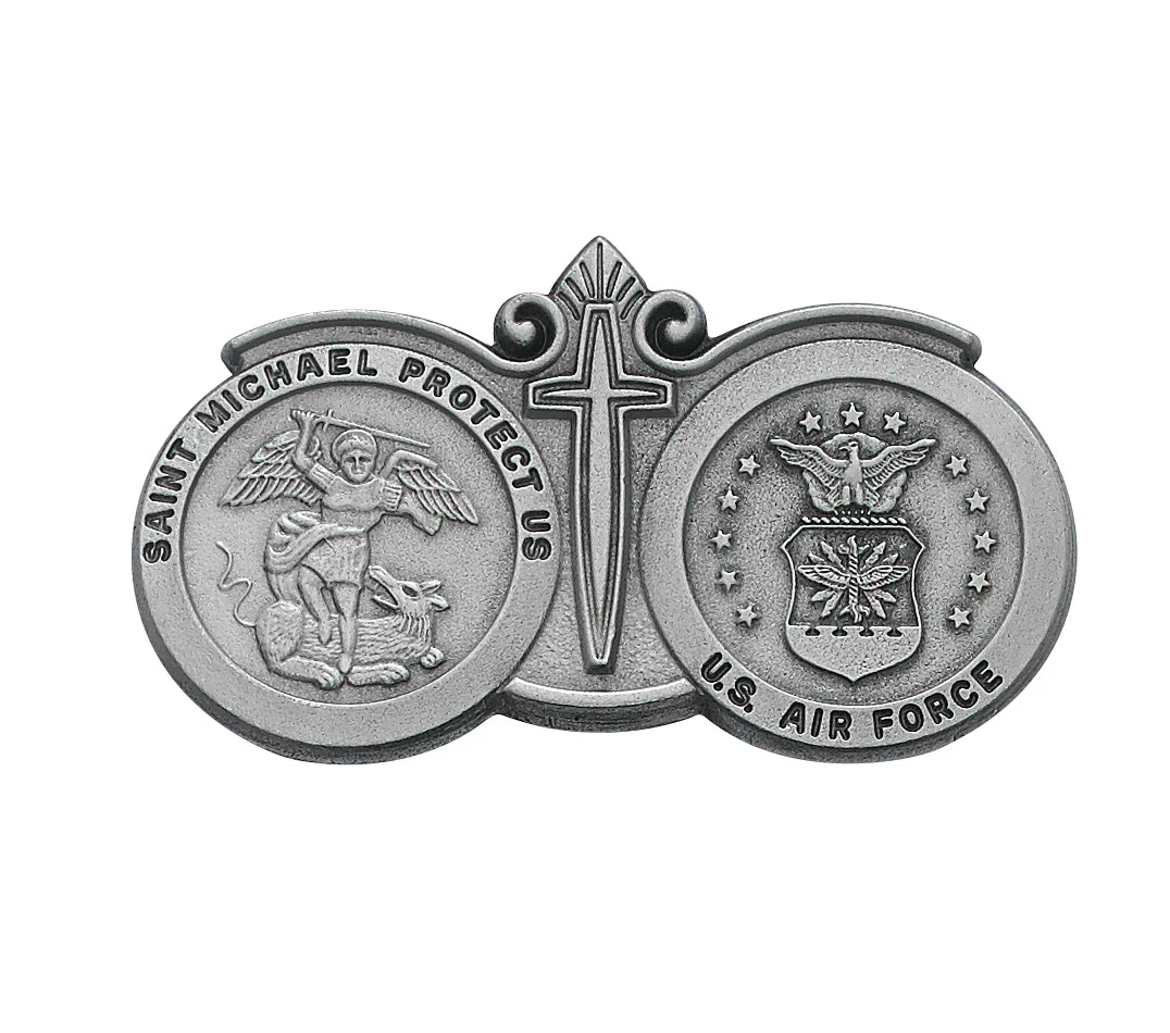 Military St. Michael Visor Clips - Multiple Branches - Image 2