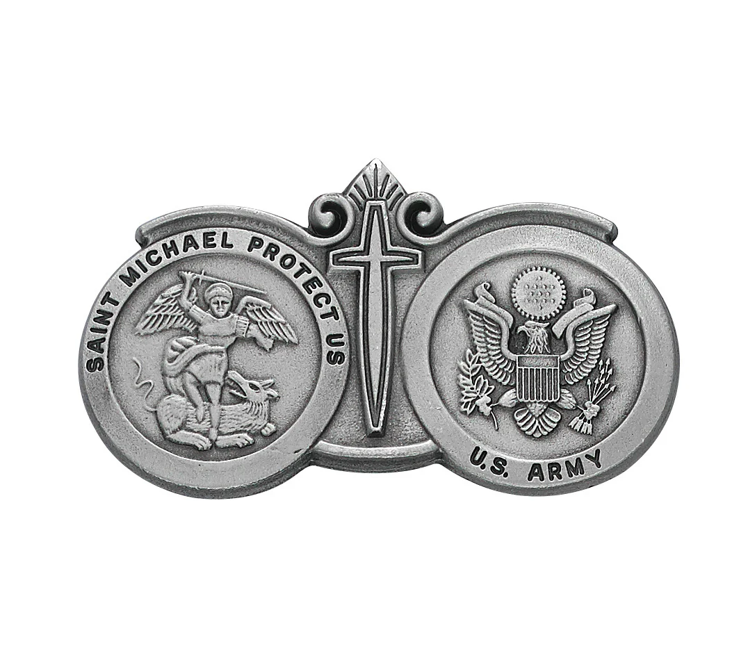 Military St. Michael Visor Clips - Multiple Branches - Image 4