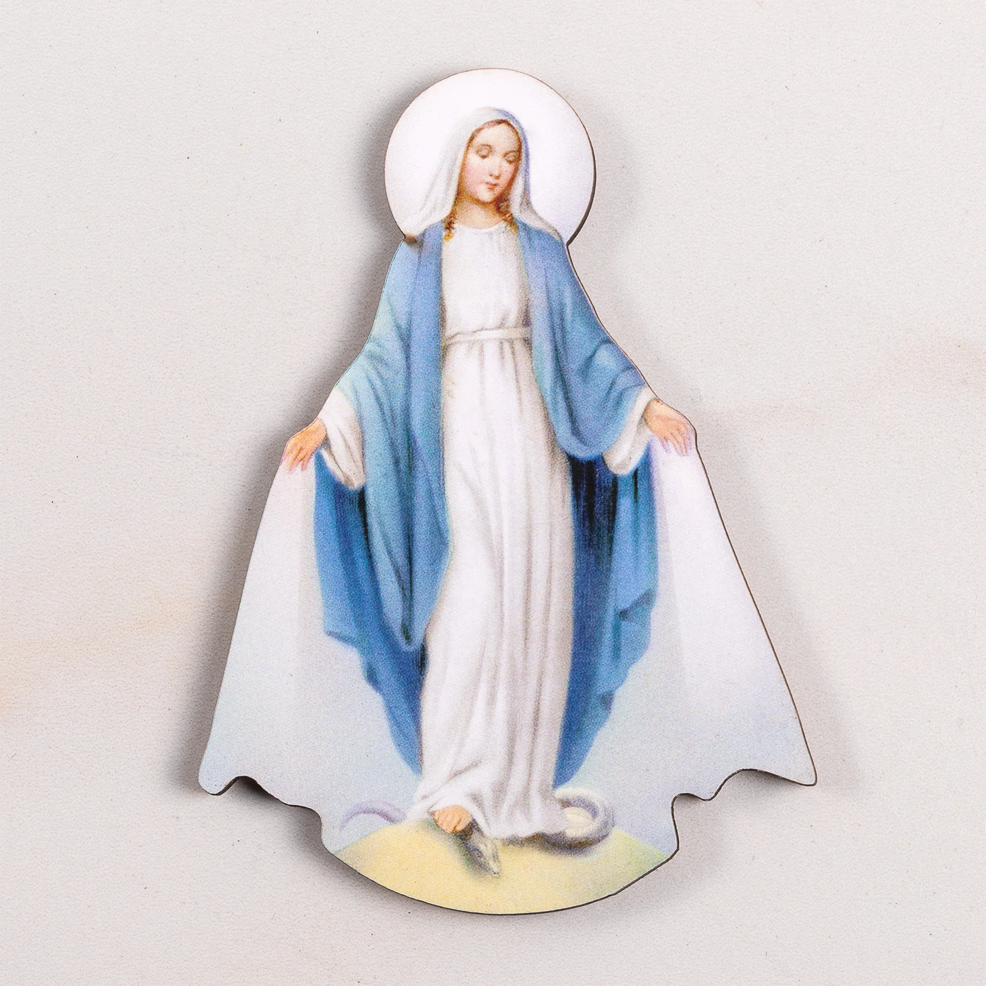 Miraculous Mary Our Lady of Grace Magnet - 3.4"