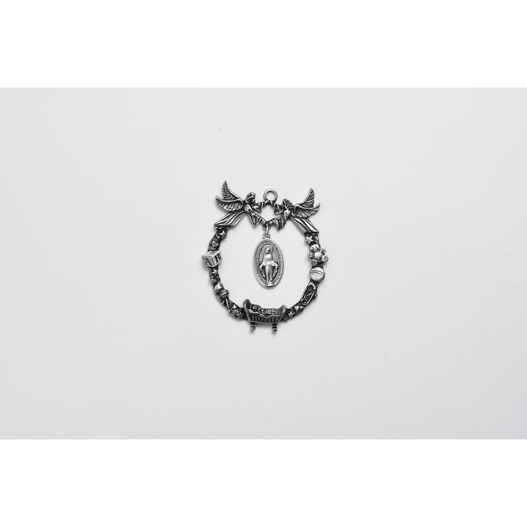 Miraculous Medal Crib Metal - Image 2