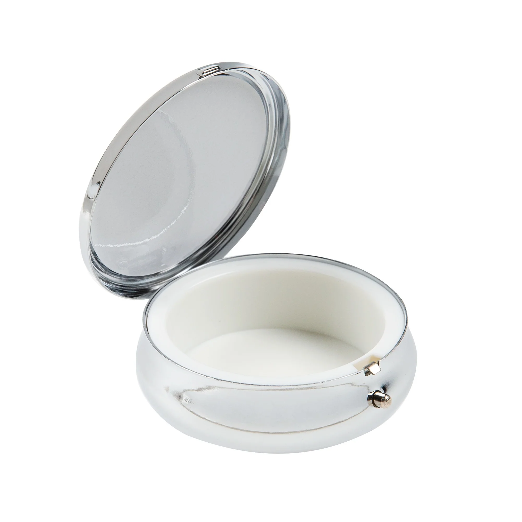 Miraculous Medal Embossed Metal Rosary Box - Image 2