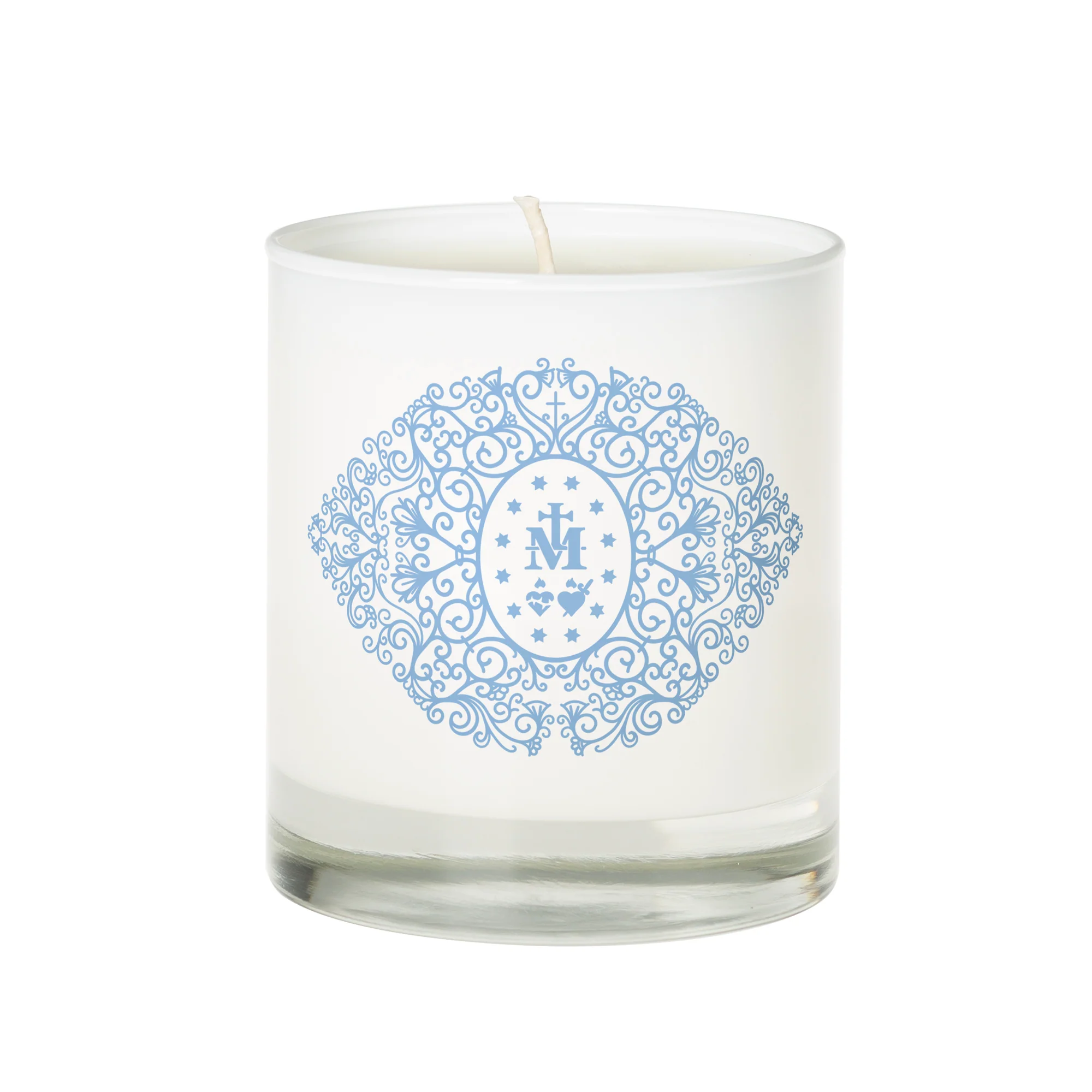 Miraculous Medal Filigree Candle - Image 2