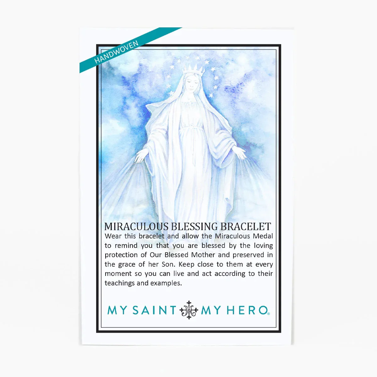 Miraculous Medal Gemstone Bracelet - Image 2