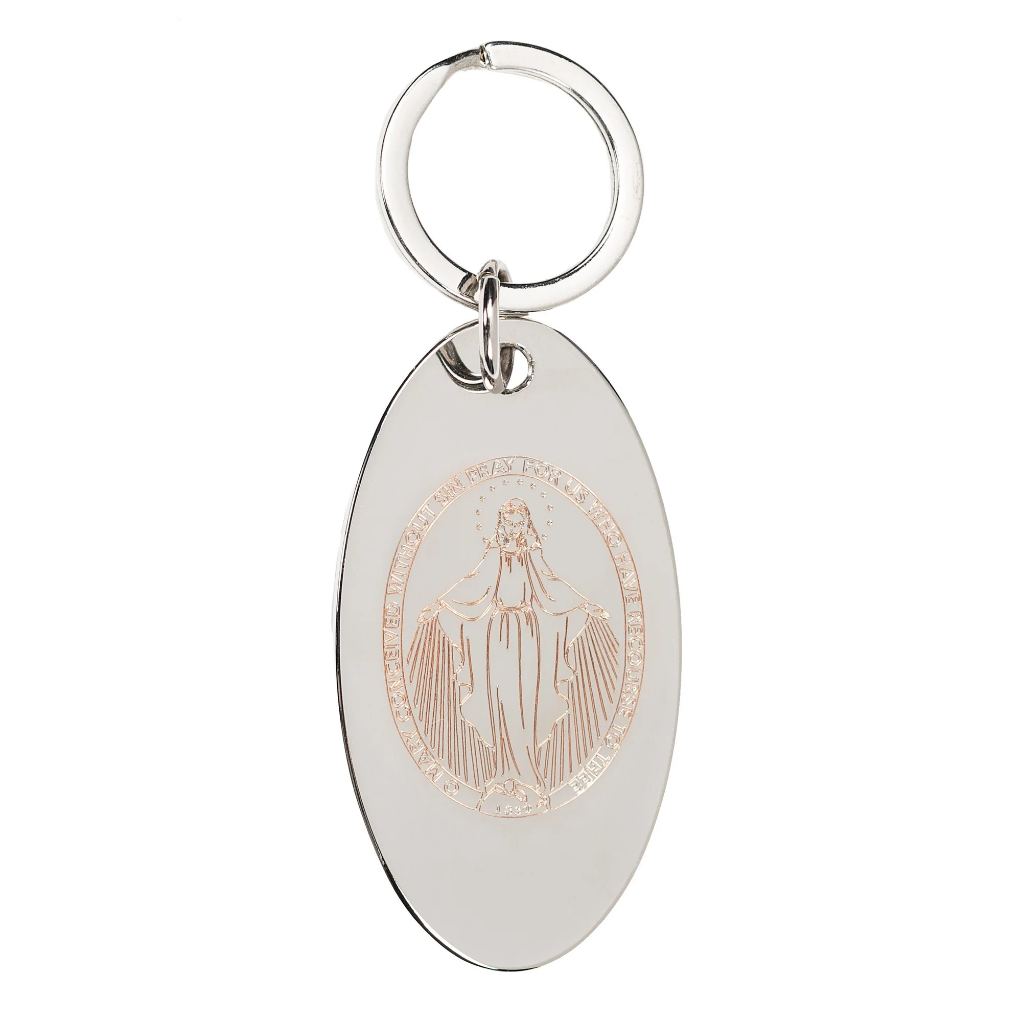 Miraculous Medal Keychain - Image 2