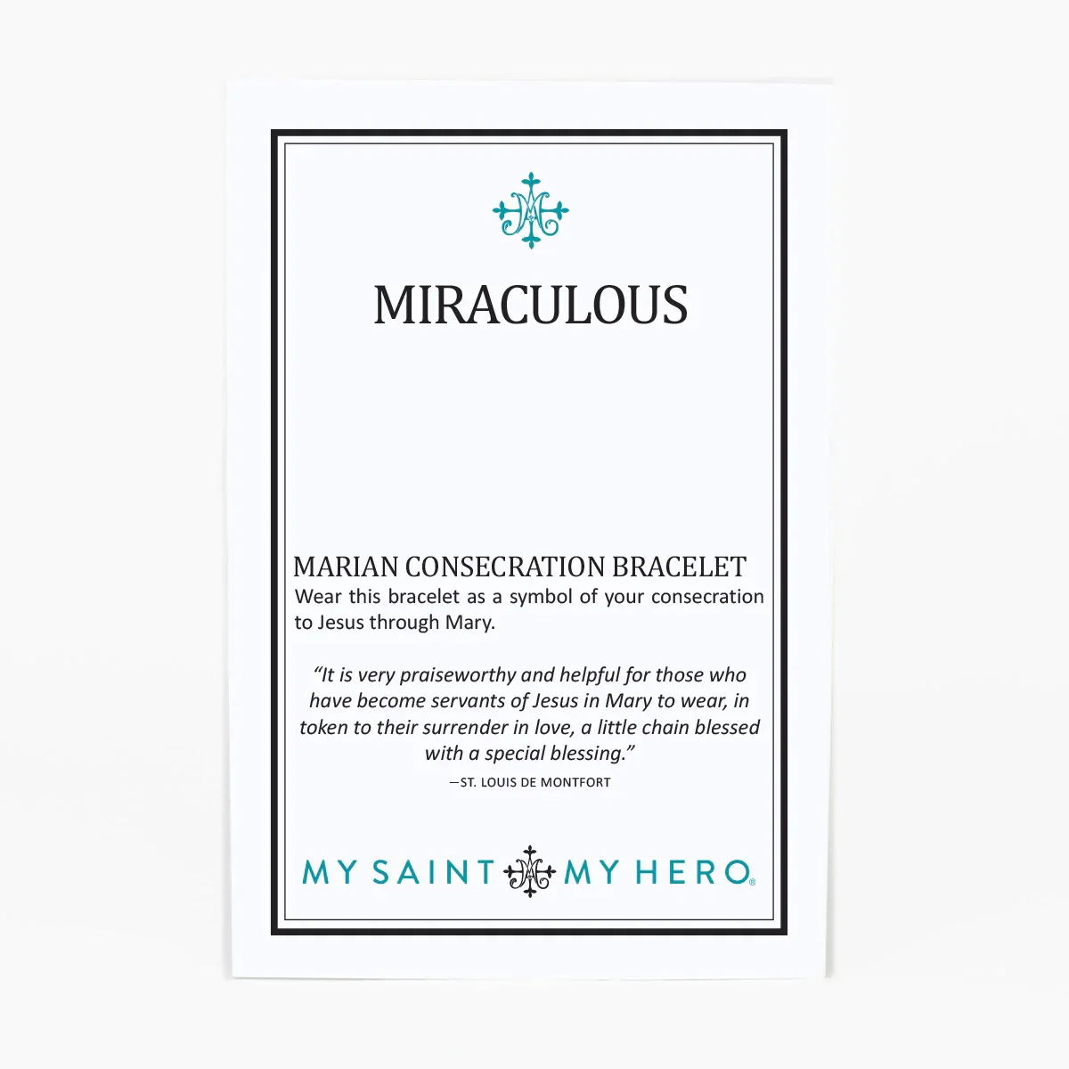 Miraculous Medal Marian Consecration Bracelet - Multiple Colors - Image 11