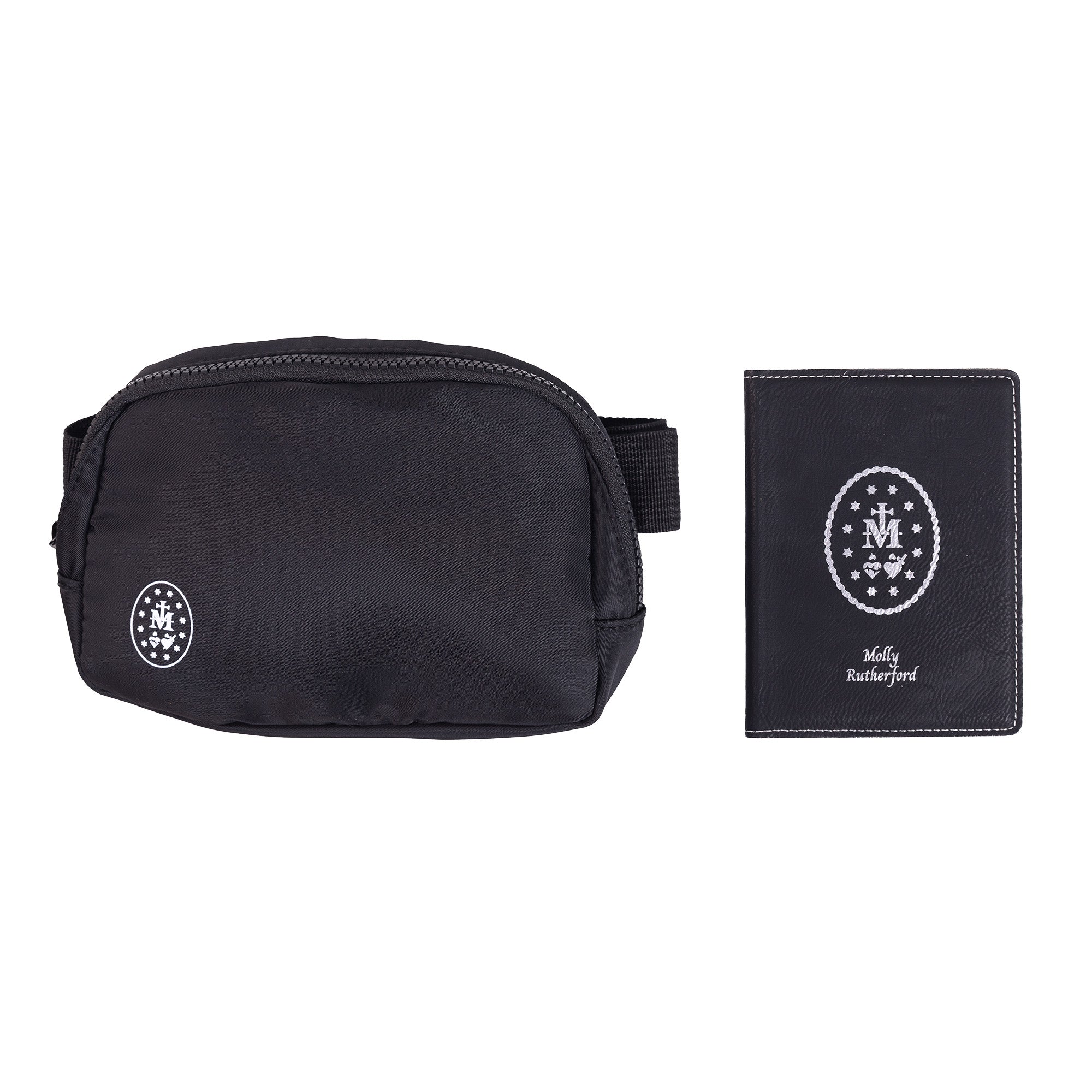 Miraculous Medal Passport Cover & Belt Bag Set - 2 Pieces - Image 2