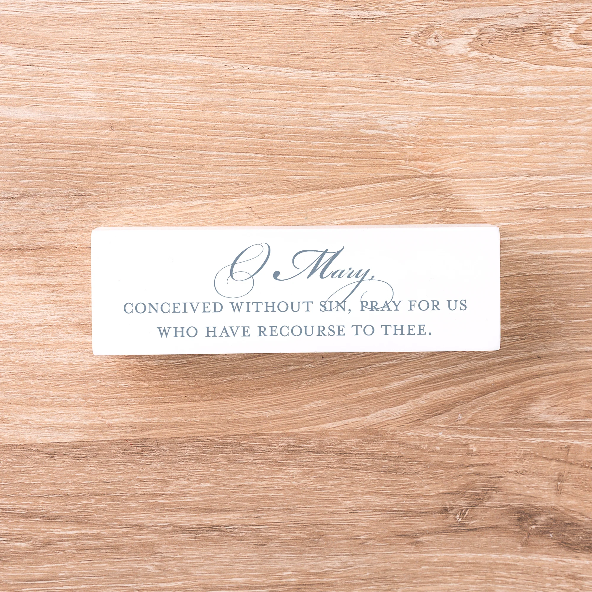Miraculous Medal Prayer Block - Image 2
