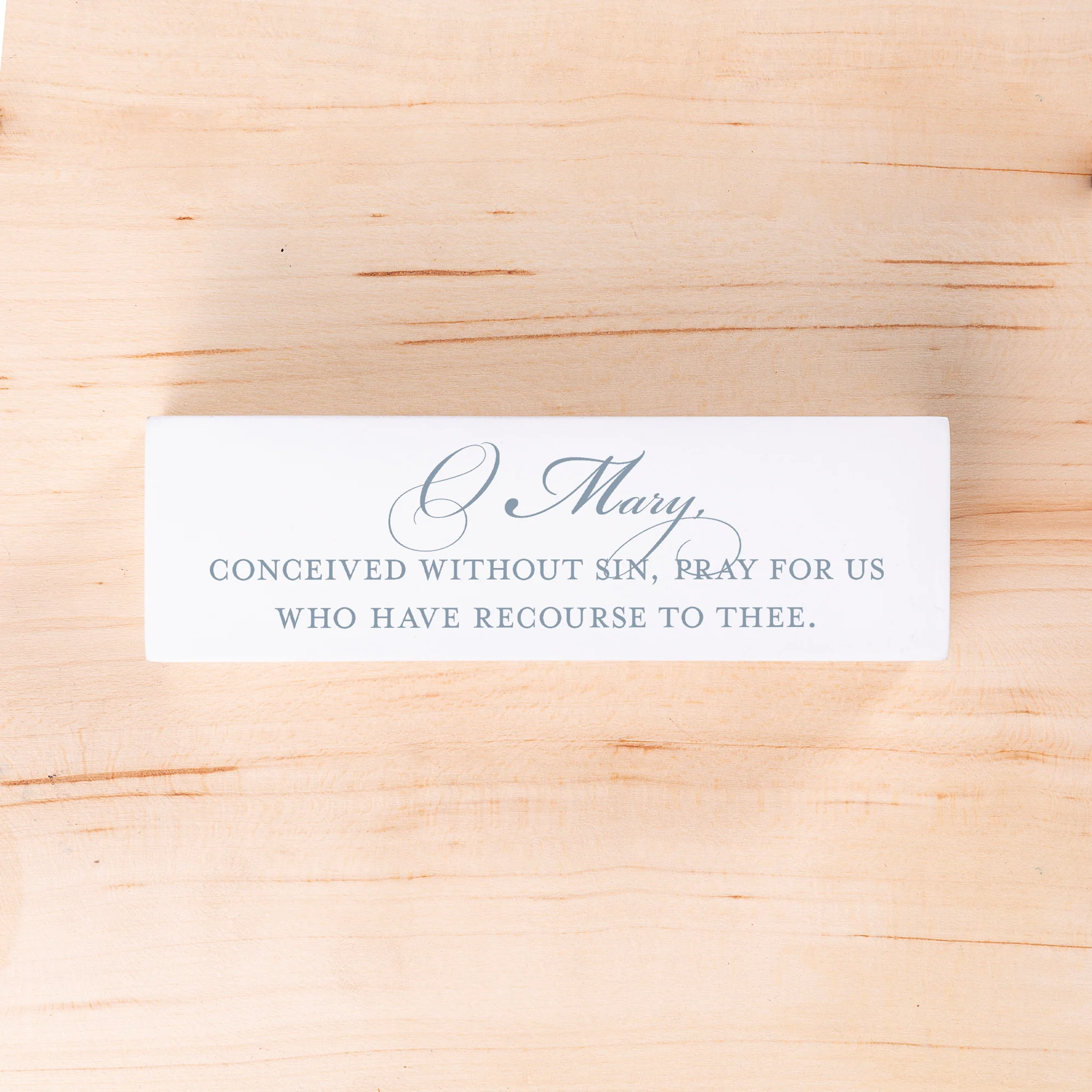 Miraculous Medal Prayer Block - Image 4
