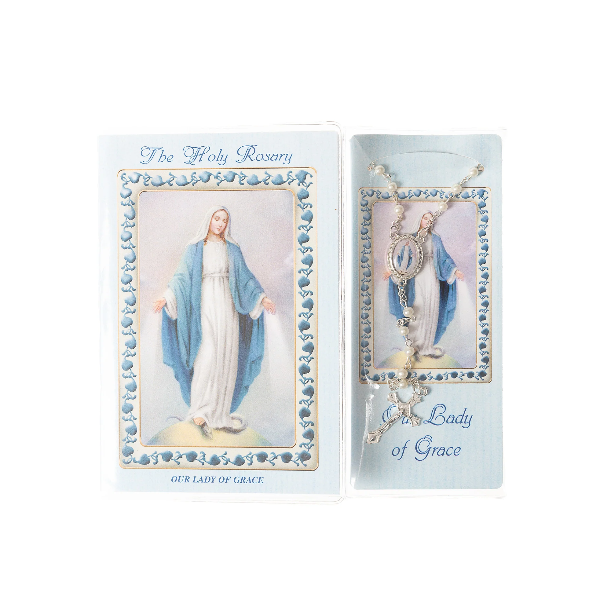 Miraculous Medal Rosary, Booklet, & Bookmark Set - Image 3