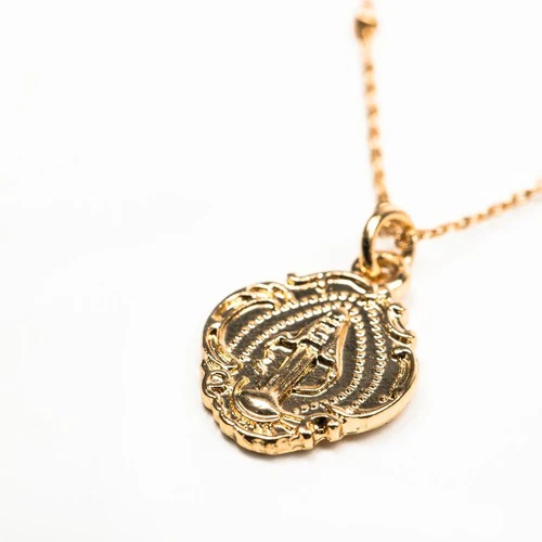 Miraculous Mother Gold Petite Necklace - Image 2