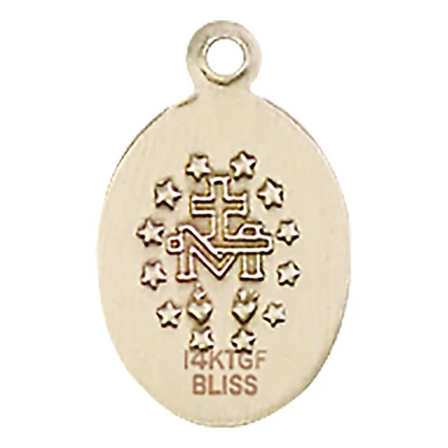 Miraculous Petite Pendant, 14Kt Gold-Filled 1/2 X 1/4 Inch - Image 2