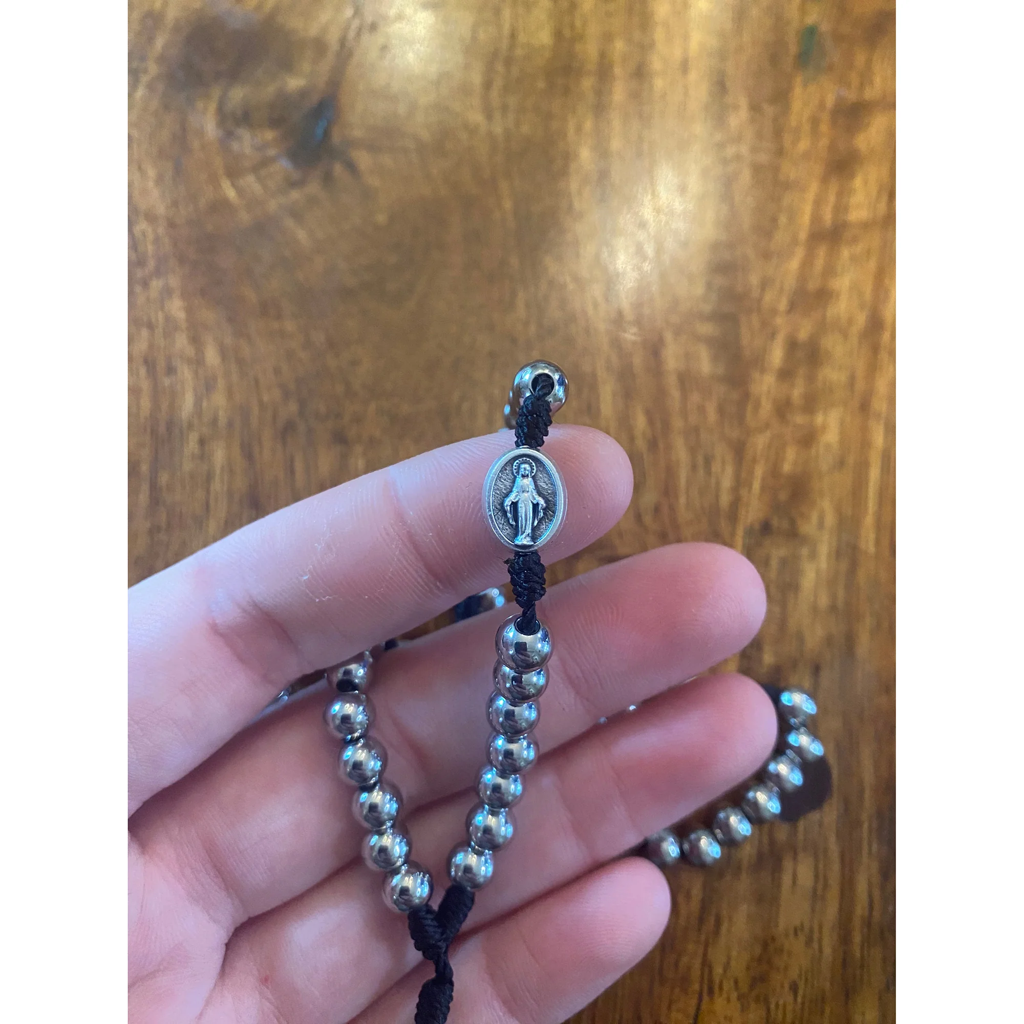 Miraculous Pocket Sized 7 Sorrows Rosary - Image 2