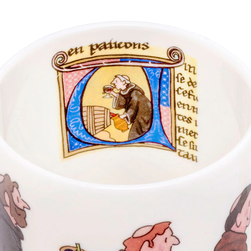 Monks Procession Bone China Mug - Image 4