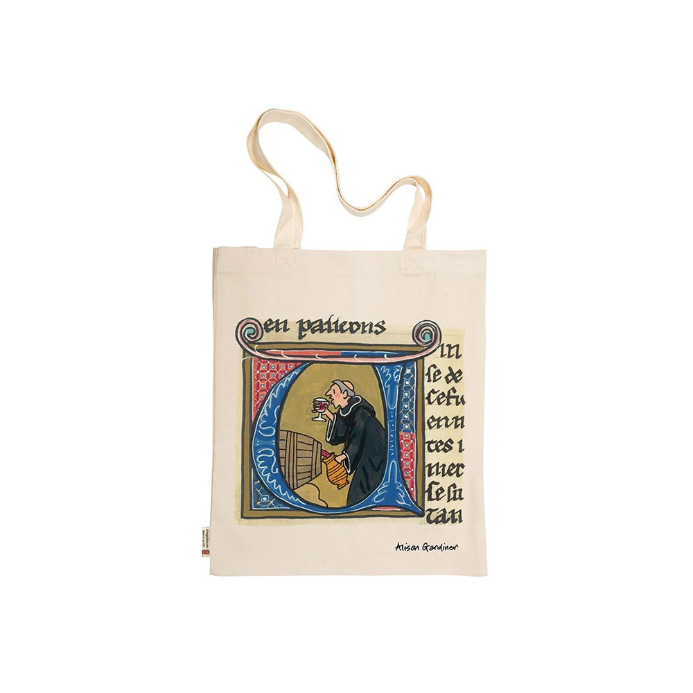 Monks Procession Cotton Tote Bag - Image 2
