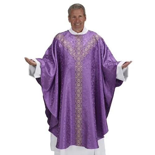 Monreale Collection Semi-Gothic Chasuble - Image 4
