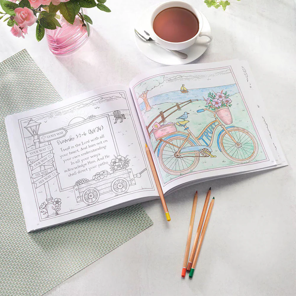 More Precious than Gold: A 52-Week Scripture Coloring Adventure and Memory Book - Image 3