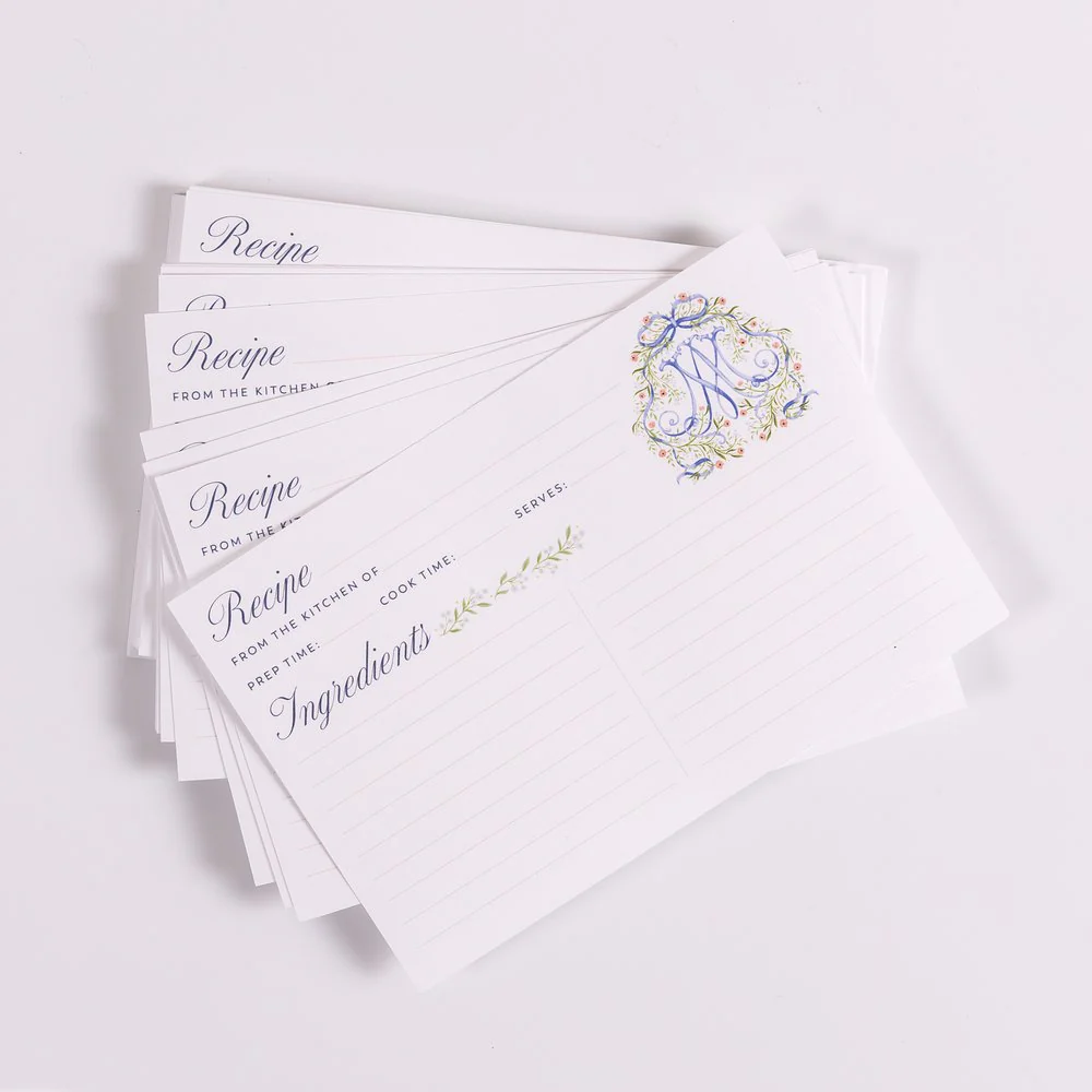 Mother Mary Auspice Maria Recipe Cards - Pack of 50