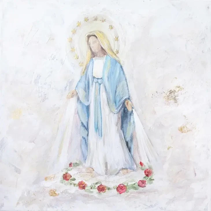 Mother Mary Contemporary Art Print