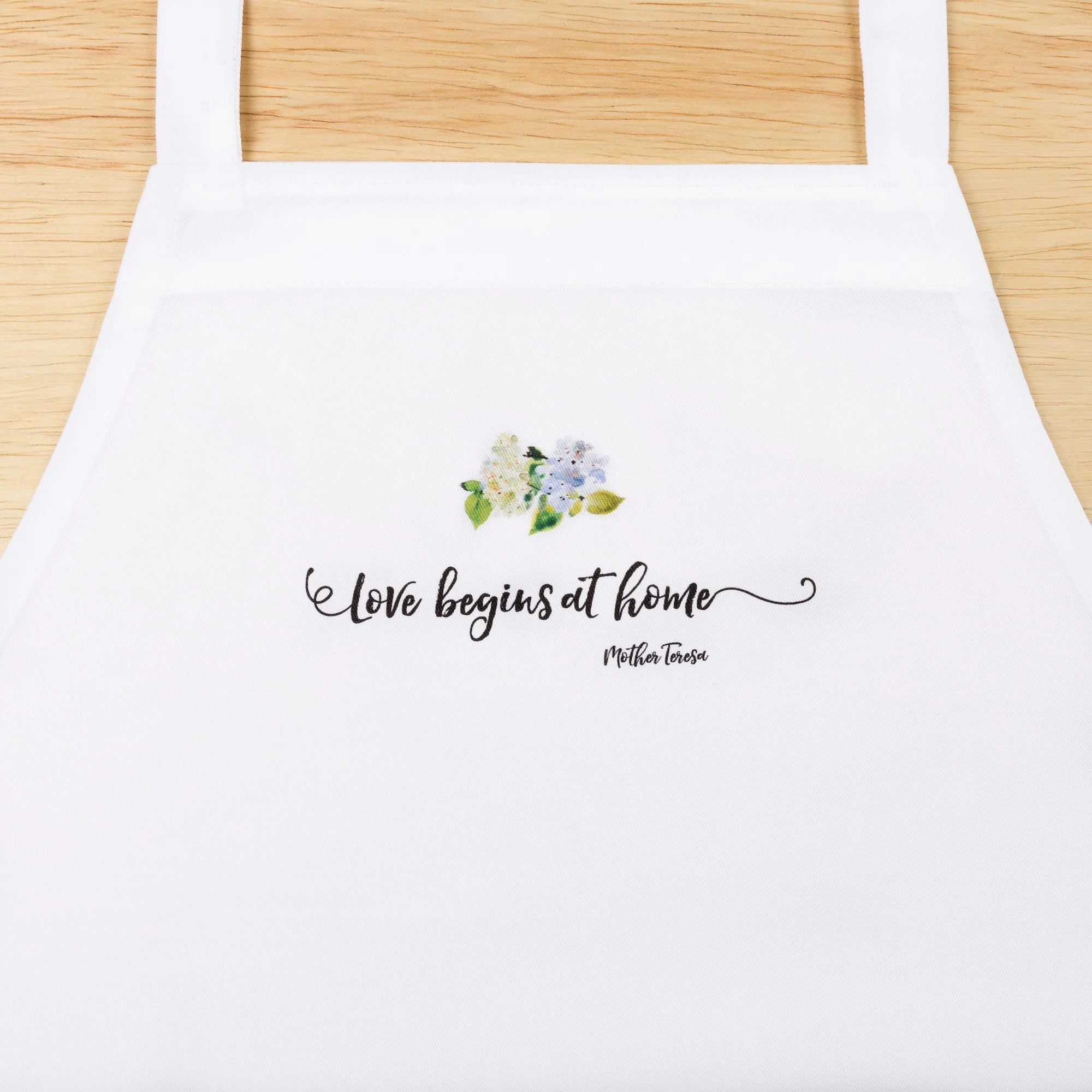Mother Teresa "Love Begins at Home" Apron