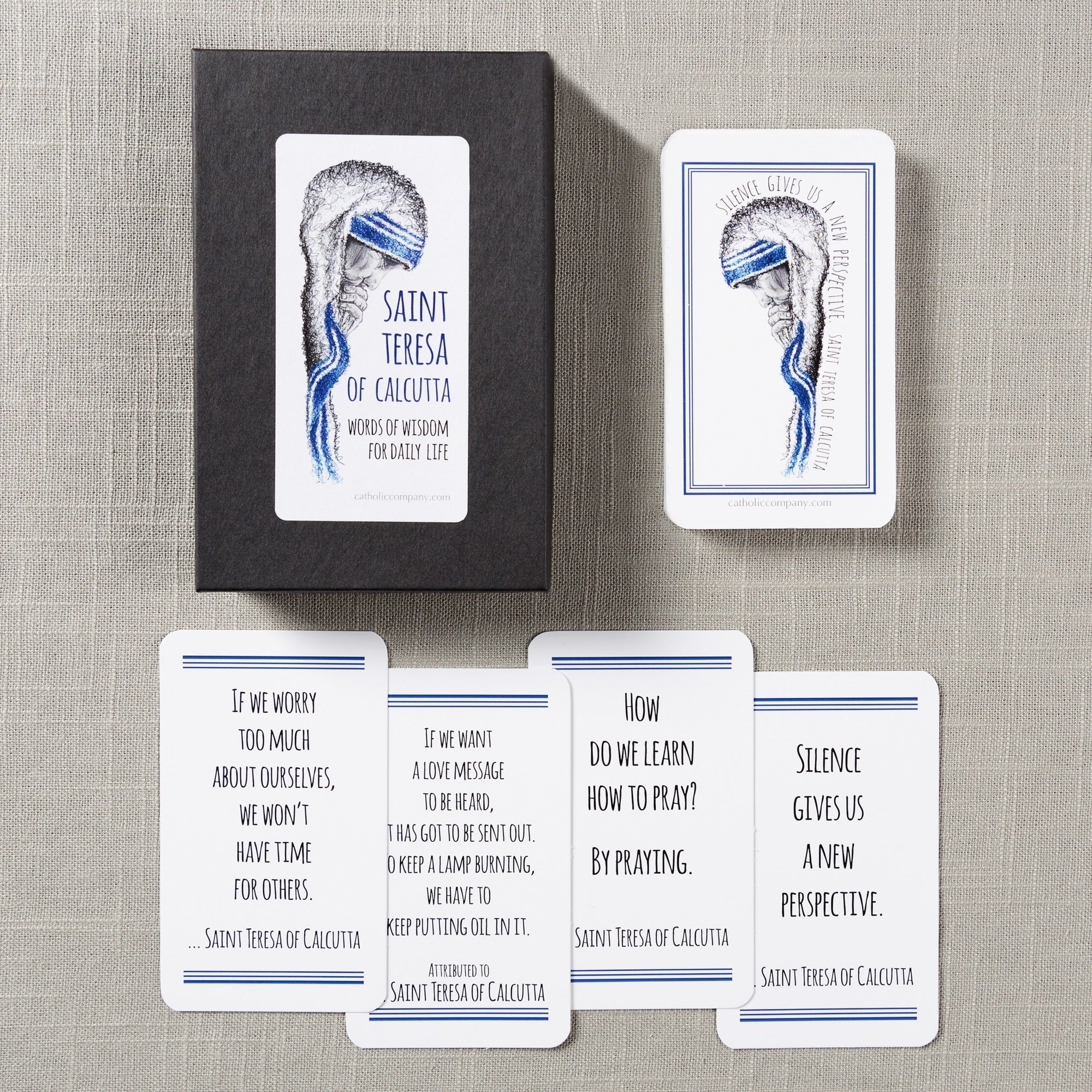 Mother Teresa Wisdom for Daily Life Cards