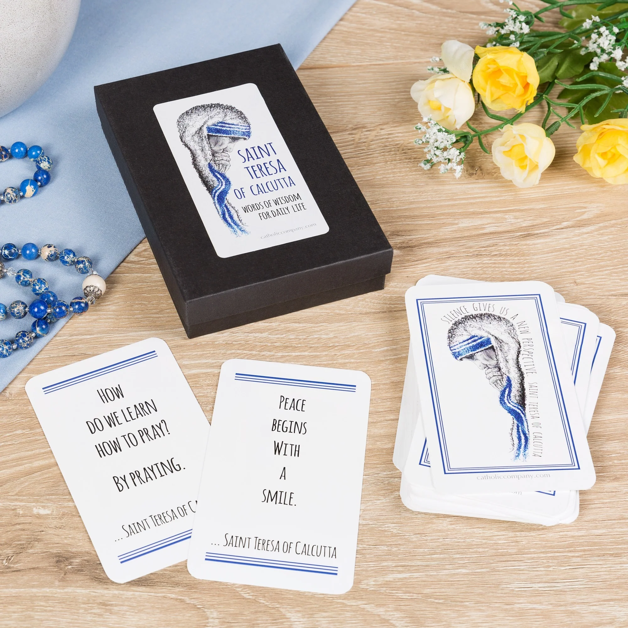 Mother Teresa Wisdom for Daily Life Cards - Image 3