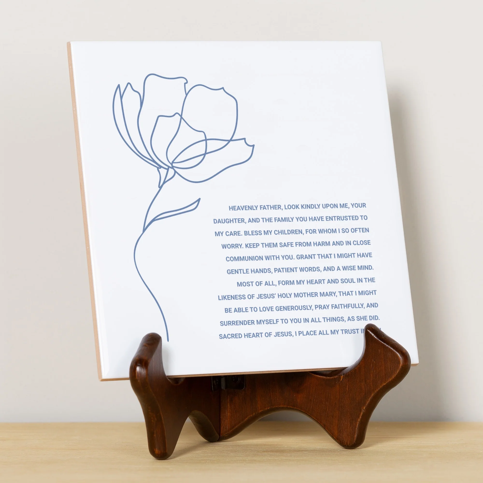 Mother's Day Prayer Tile