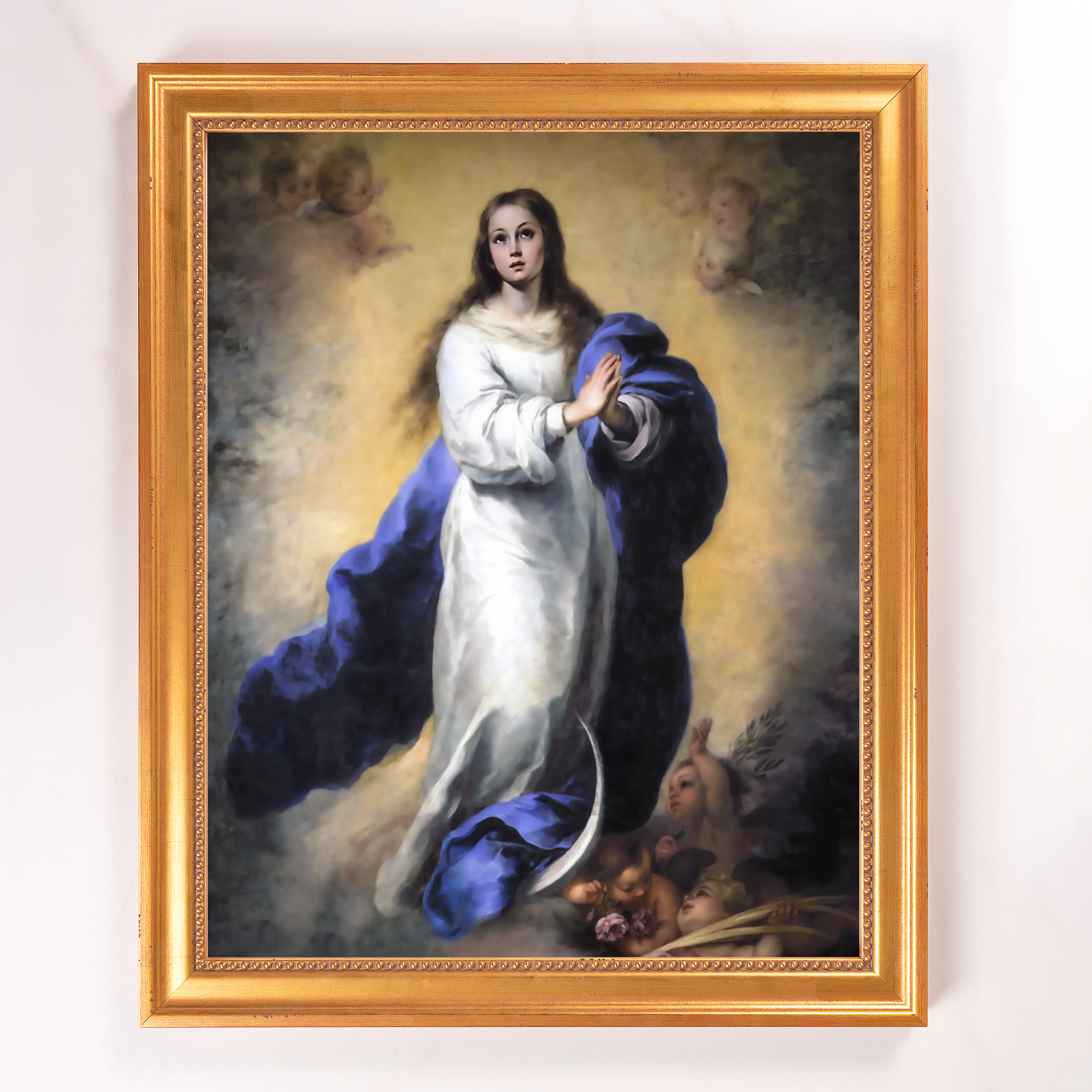 Murillo's Immaculate Conception Framed Canvas - Sacred Signature Collection - Image 10