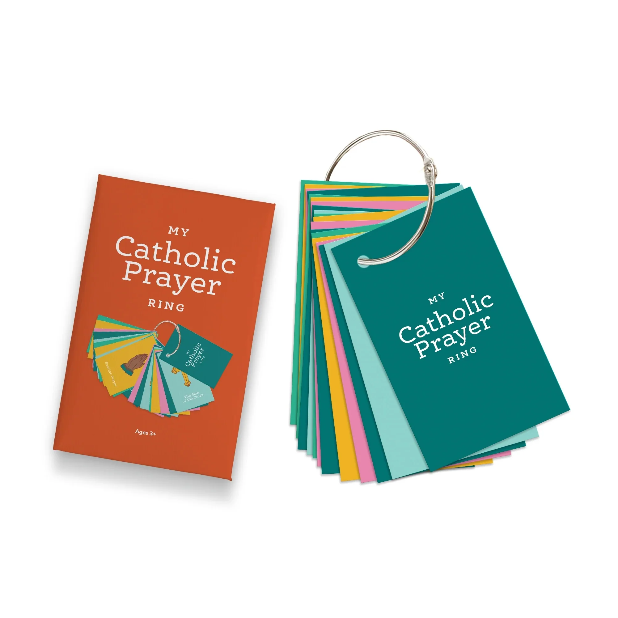 My Catholic Prayer Flip Card Ring - Image 3