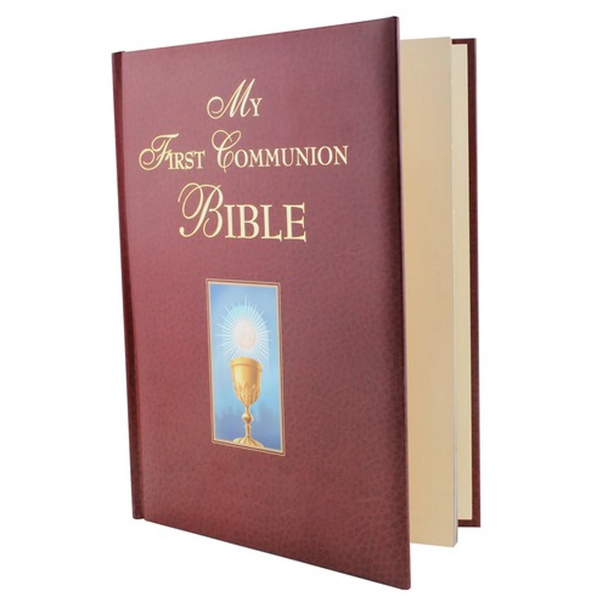 My First Communion Bible - Brown - Image 2