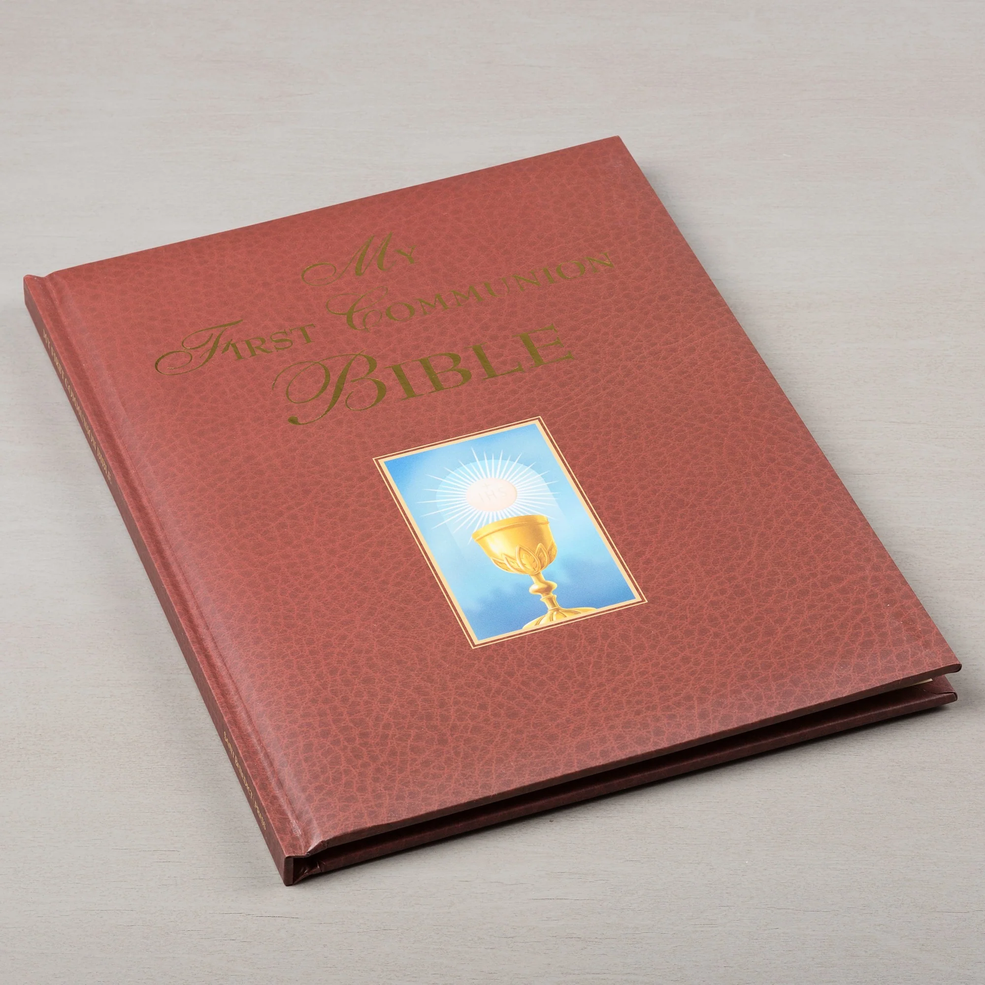 My First Communion Bible - Brown - Image 4
