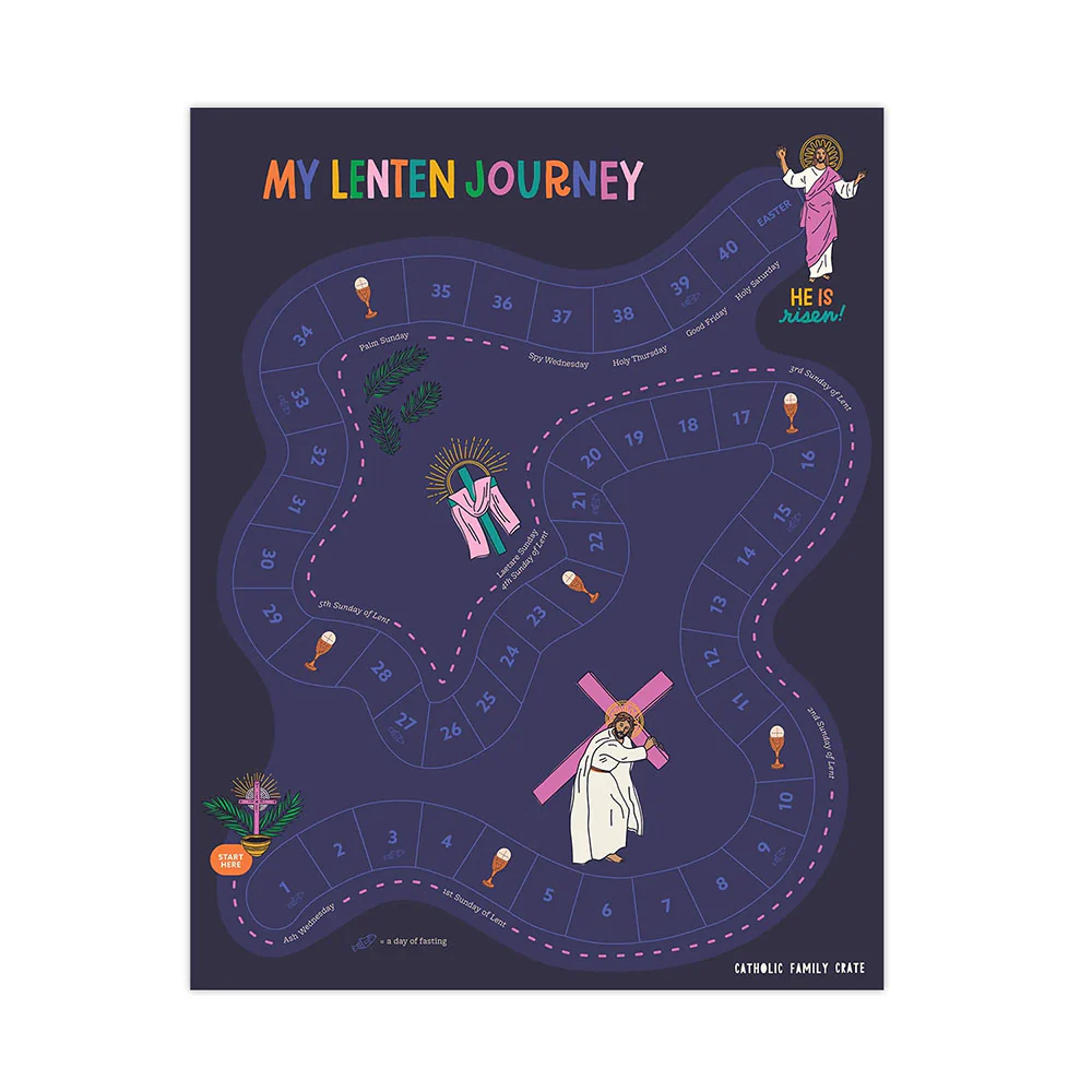 My Lenten Journey Interactive Lent Sticker Calendar - Image 2