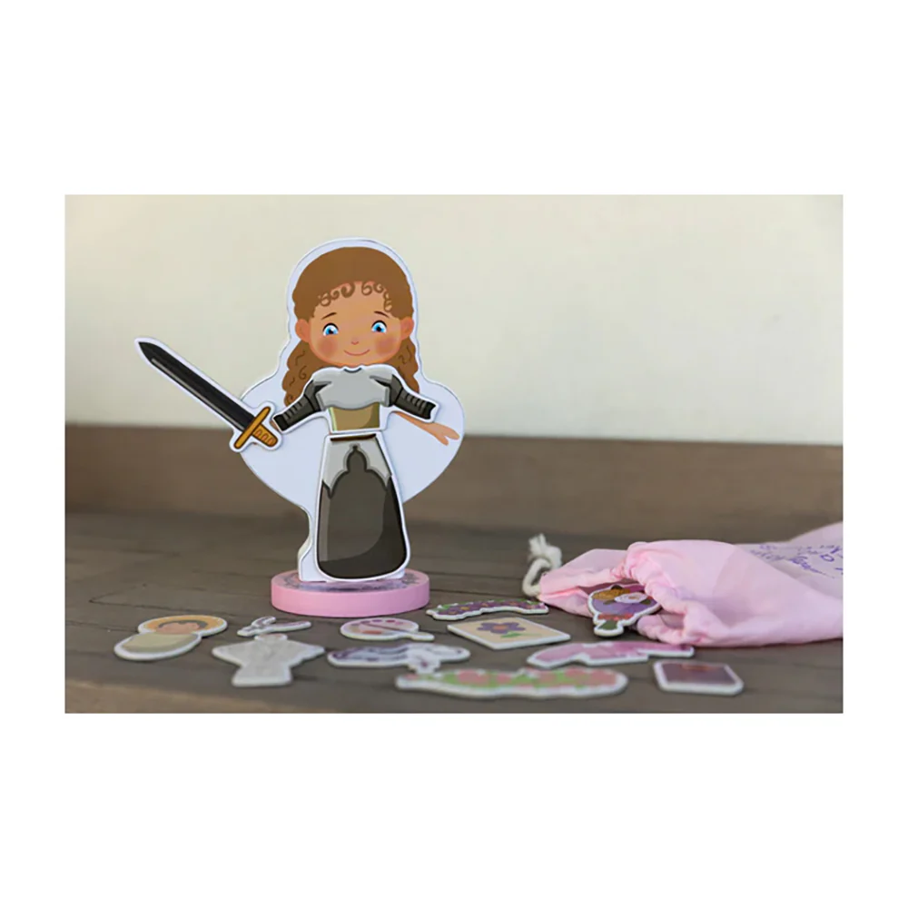 My St. Thérèse Magnetic Wooden Dress-Up Doll Set - Image 4